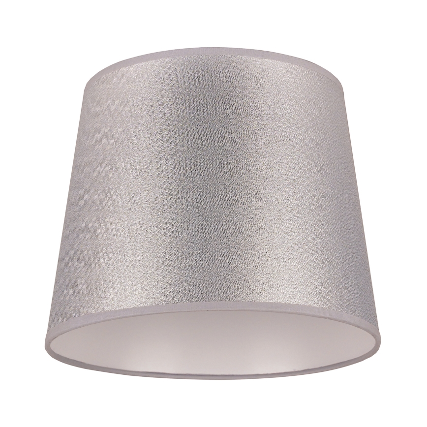 Duolla - Lampskärm för bordslampa CLASSIC M E27 diameter 24 cm silver