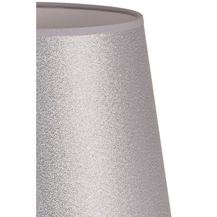 Duolla - Lampskärm för bordslampa CLASSIC M E27 diameter 24 cm silver