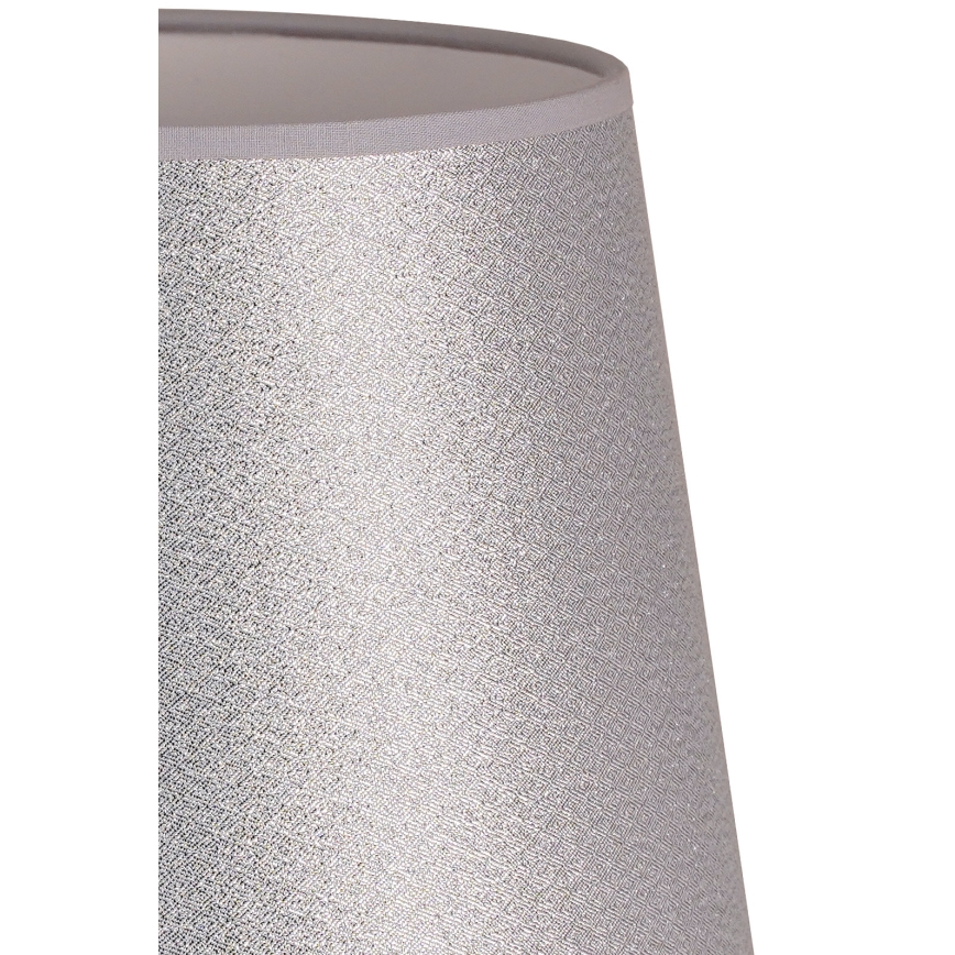 Duolla - Lampskärm för bordslampa CLASSIC M E27 diameter 24 cm silver