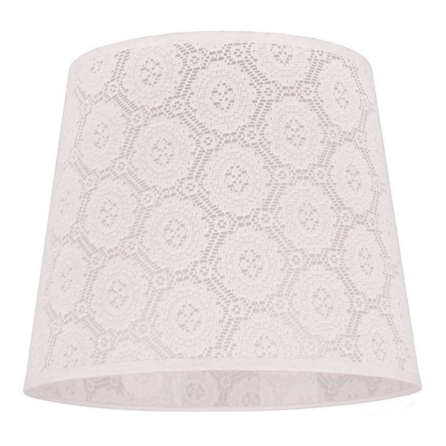 Duolla - Lampskärm för bordslampa CLASSIC M E27 diameter 24 cm vit
