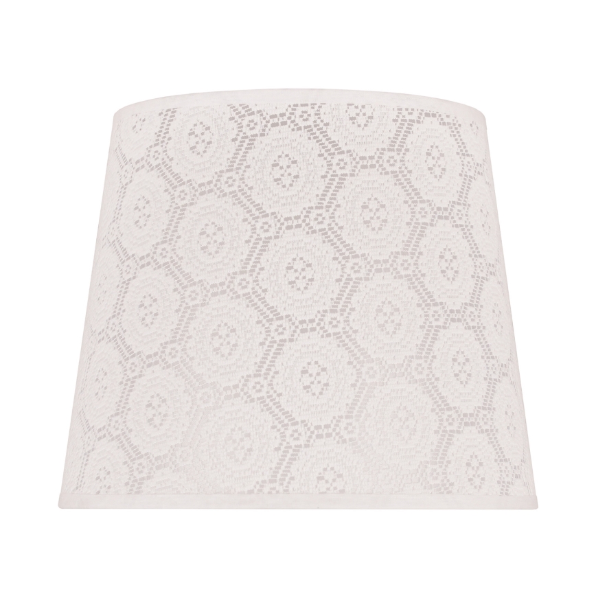 Duolla - Lampskärm för bordslampa CLASSIC M E27 diameter 24 cm vit