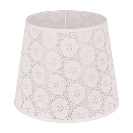 Duolla - Lampskärm för bordslampa CLASSIC M E27 diameter 24 cm vit