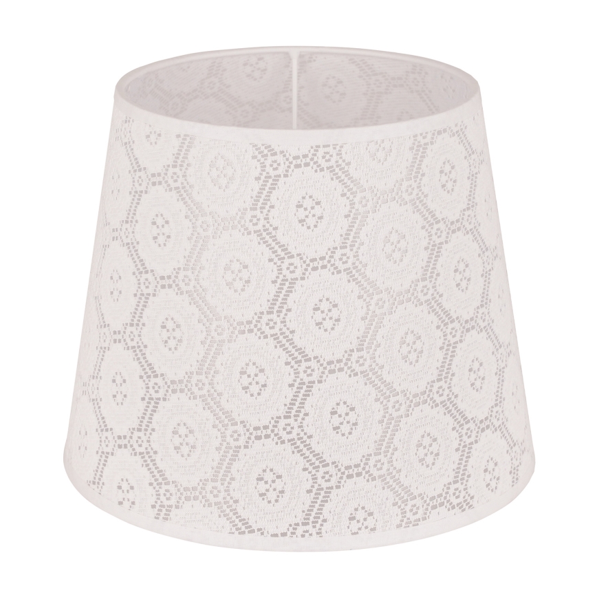 Duolla - Lampskärm för bordslampa CLASSIC M E27 diameter 24 cm vit