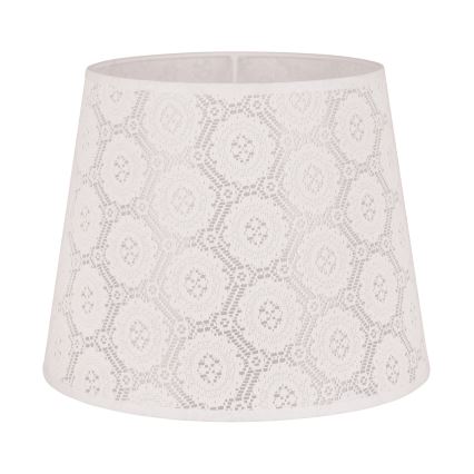 Duolla - Lampskärm för bordslampa CLASSIC M E27 diameter 24 cm vit