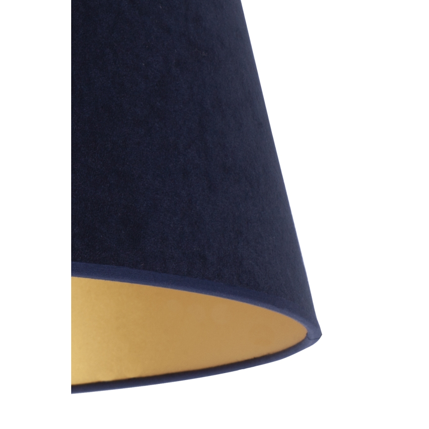 Duolla - Lampskärm för bordslampa CONE M E27 diameter 28 cm blå