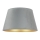 Duolla - Lampskärm för bordslampa CONE M E27 diameter 28 cm grå