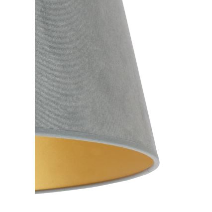 Duolla - Lampskärm för bordslampa CONE M E27 diameter 28 cm grå