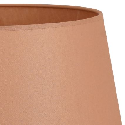 Duolla - Lampskärm för golvlampa CLASSIC L E27 diameter 38 cm brun
