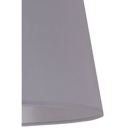Duolla - Lampskärm för golvlampa CLASSIC L E27 diameter 38 cm grå