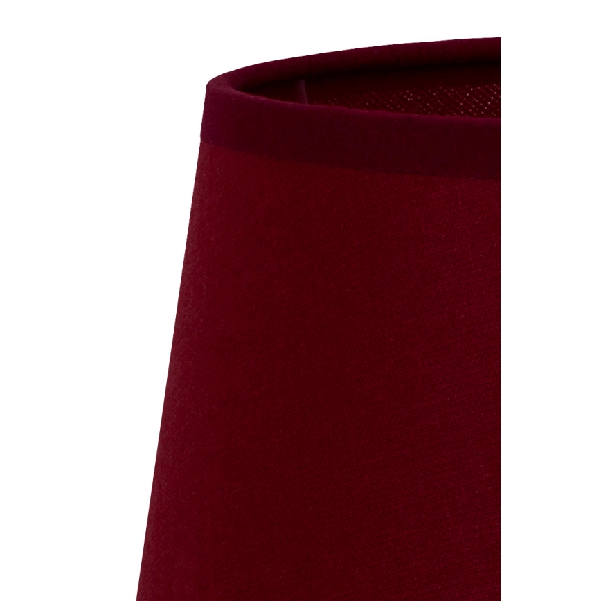 Duolla - Lampskärm för golvlampa CLASSIC L E27 diameter 38 cm vinröd