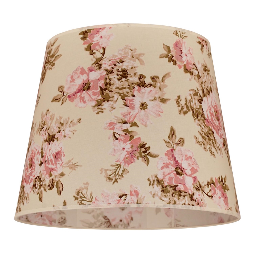 Duolla - Lampskärm för ljuskrona CLASSIC L E27 diameter 38 cm ros