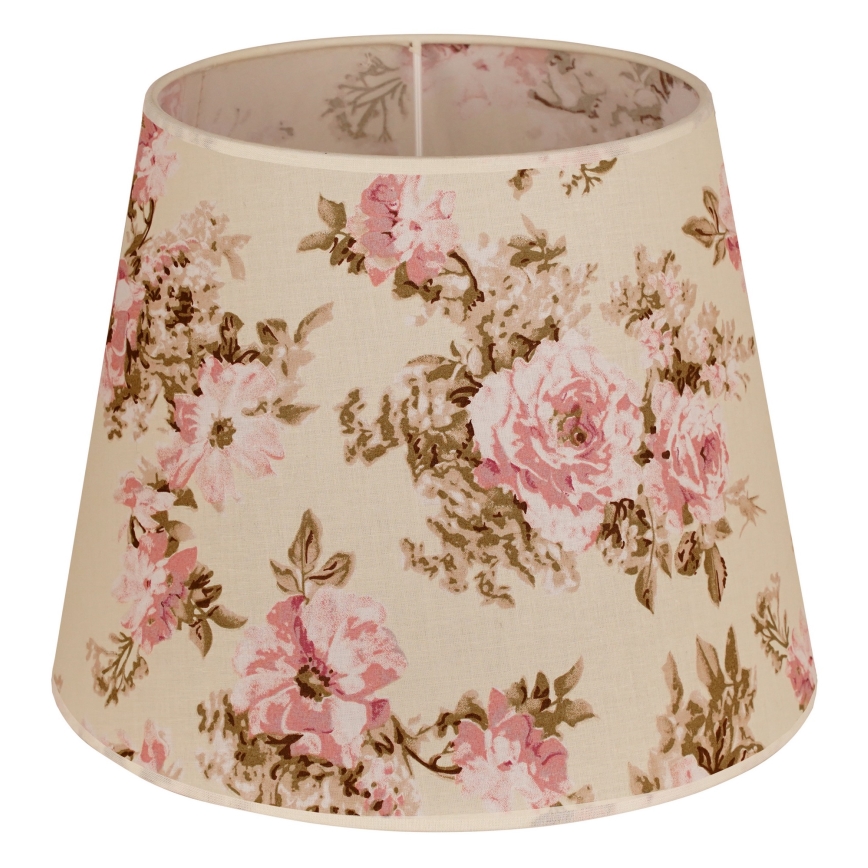 Duolla - Lampskärm för ljuskrona CLASSIC L E27 diameter 38 cm ros