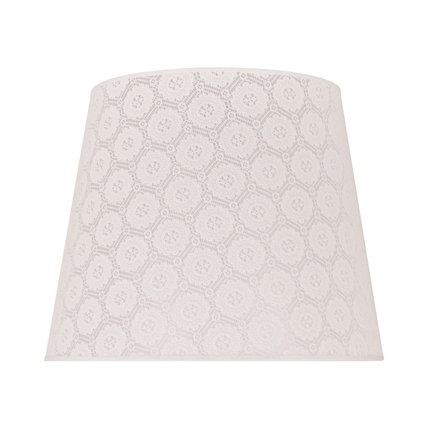Duolla - Lampskärm för ljuskrona CLASSIC L E27 diameter 38 cm vit