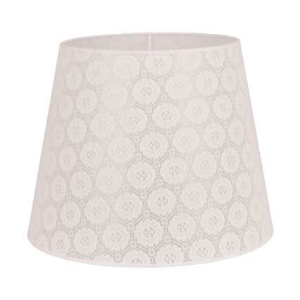 Duolla - Lampskärm för ljuskrona CLASSIC L E27 diameter 38 cm vit