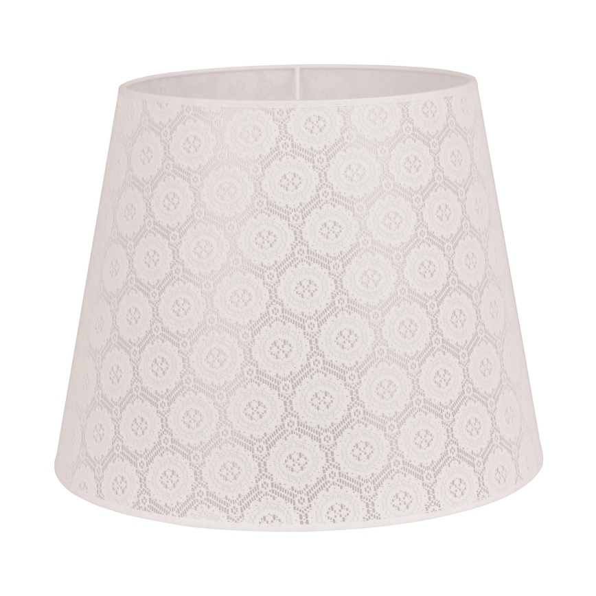Duolla - Lampskärm för ljuskrona CLASSIC L E27 diameter 38 cm vit