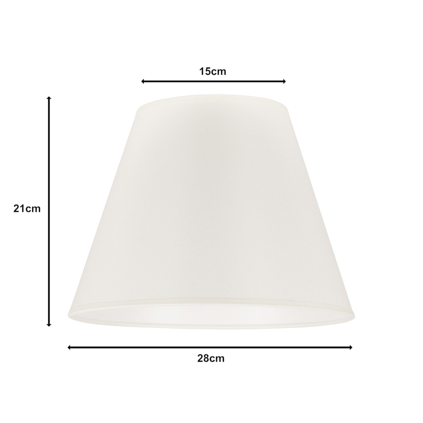 Duolla - Lampskärm SOFIA S E27 diameter 28 cm beige