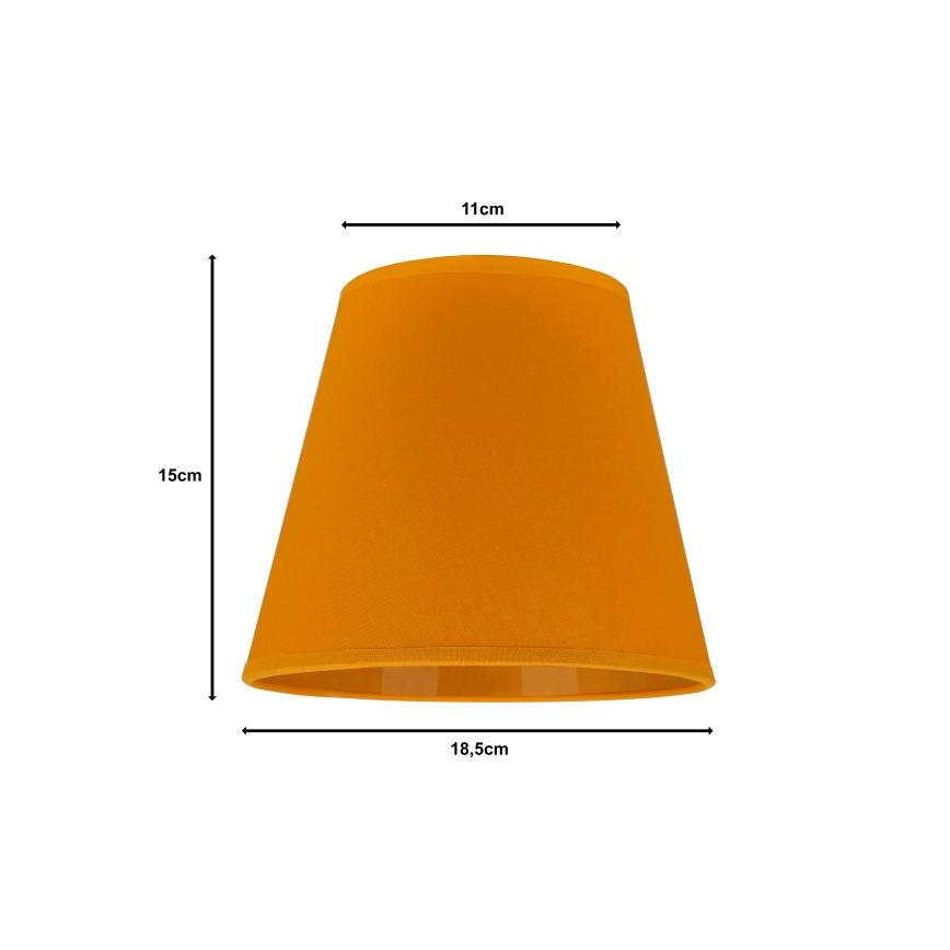 Duolla - Lampskärm SOFIA XS E14 diameter 18,5 cm gul