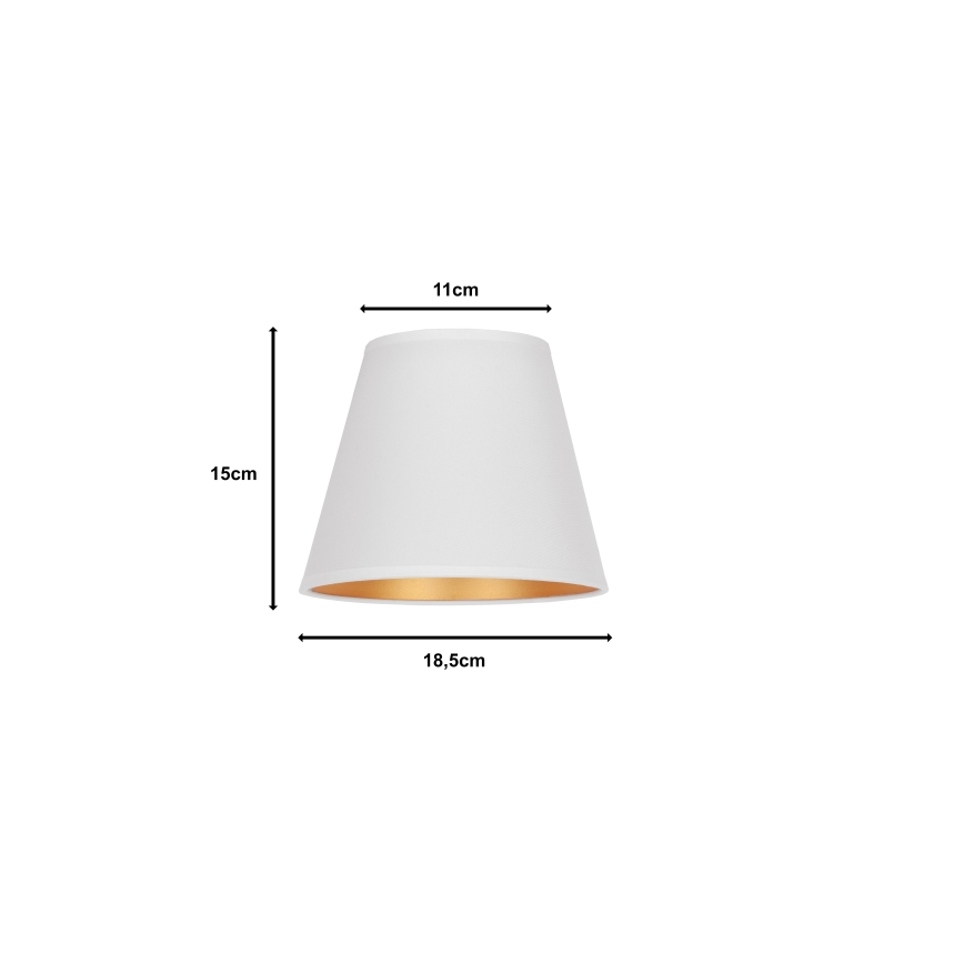 Duolla - Lampskärm SOFIA XS E14 diameter 18,5 cm vit