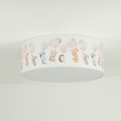 Duolla - LED takbelysning för barn CORTINA LED/26W/230V diameter 40 cm 4000K