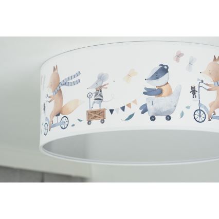 Duolla - LED takbelysning för barn CORTINA LED/26W/230V diameter 40 cm 4000K