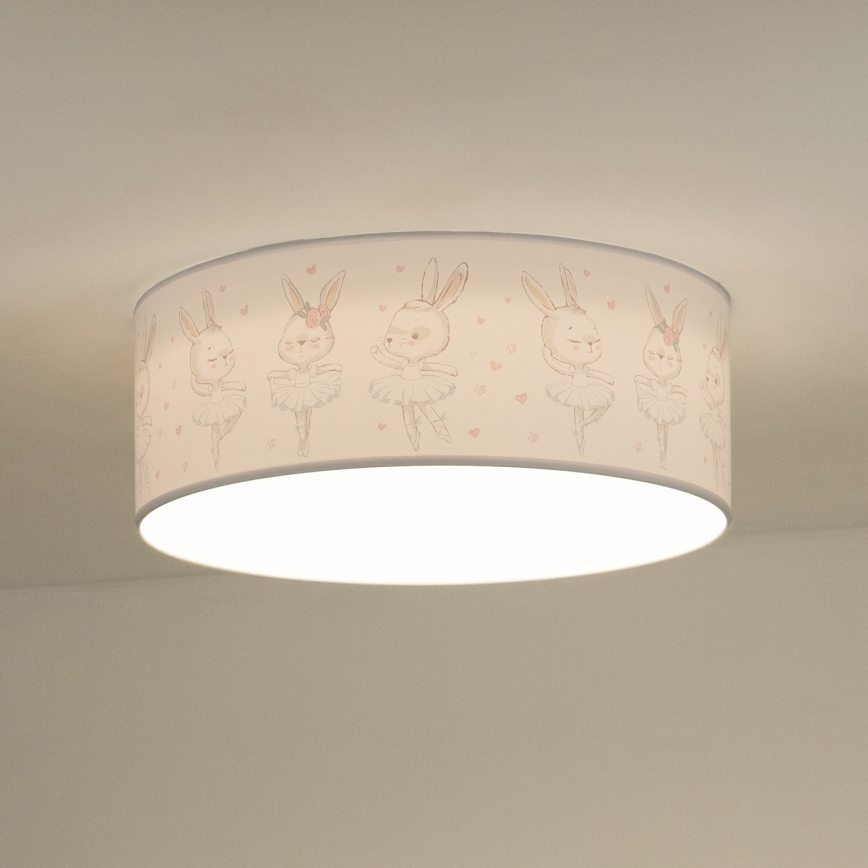 Duolla - LED takbelysning för barn CORTINA LED/26W/230V diameter 40 cm 4000K