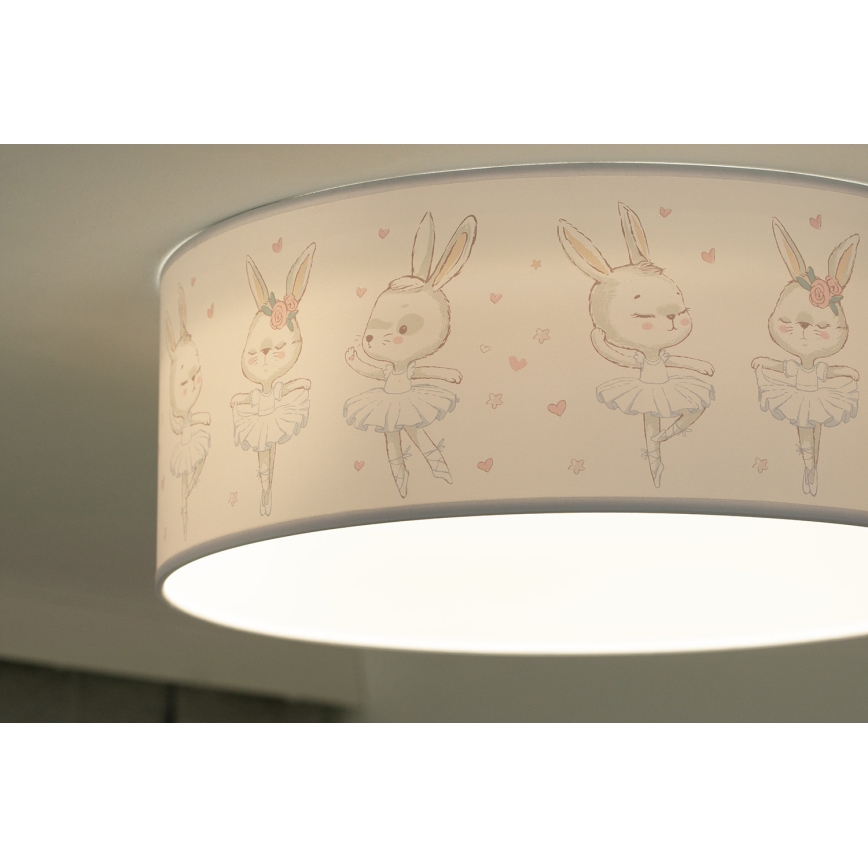 Duolla - LED takbelysning för barn CORTINA LED/26W/230V diameter 40 cm 4000K
