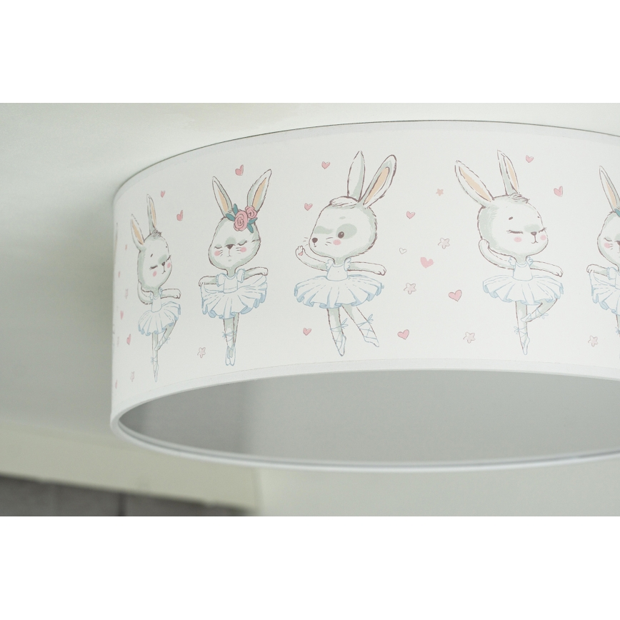 Duolla - LED takbelysning för barn CORTINA LED/26W/230V diameter 40 cm 4000K