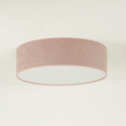 Duolla - LED taklampa CORTINA LED/26W/230V diameter 30 cm 4000K rosa