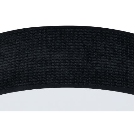 Duolla - LED taklampa CORTINA LED/26W/230V diameter 30 cm 4000K svart