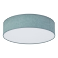 Duolla - LED Taklampa CORTINA LED/26W/230V Ø 30 cm 4000K turkos