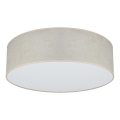Duolla - LED Taklampa CORTINA LED/26W/230V Ø 45 cm 4000K beige