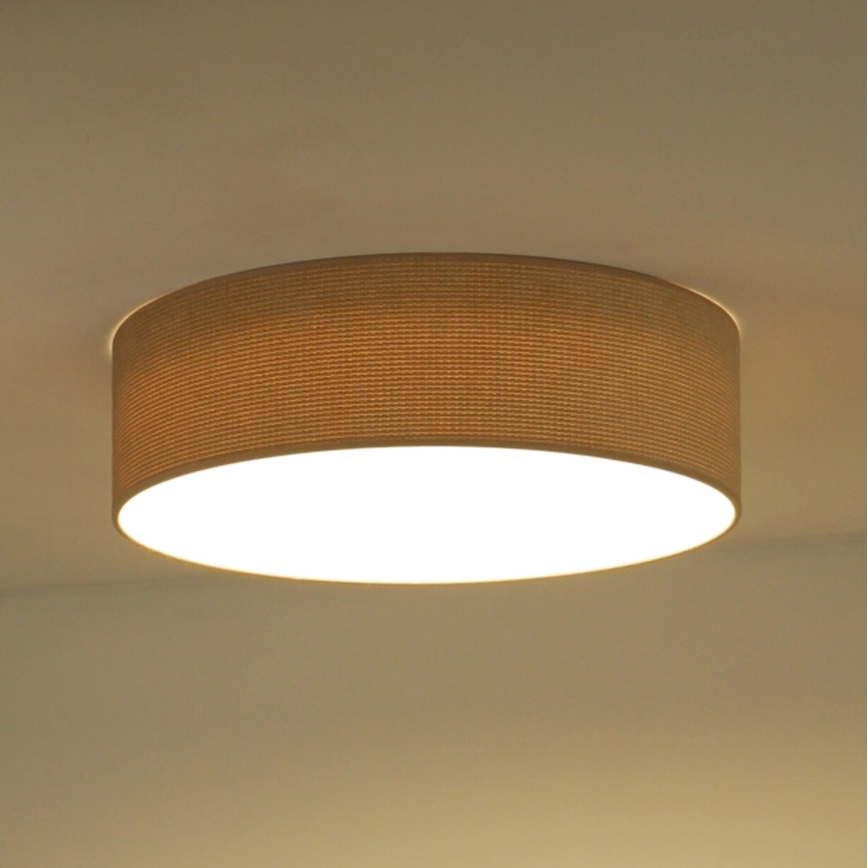 Duolla - LED Taklampa CORTINA LED/26W/230V Ø 30 cm 4000K beige