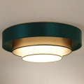 Duolla - LED taklampa LUNETA LED/26W/230V diameter 60 cm 4000K grön/guld/vit