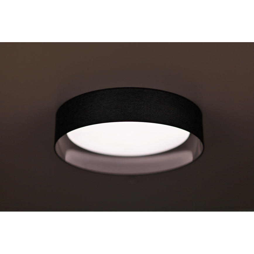Duolla - LED taklampa ROLLER LED/24W/230V diameter 45 cm antracit