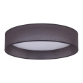 Duolla - LED taklampa ROLLER LED/24W/230V diameter 45 cm antracit