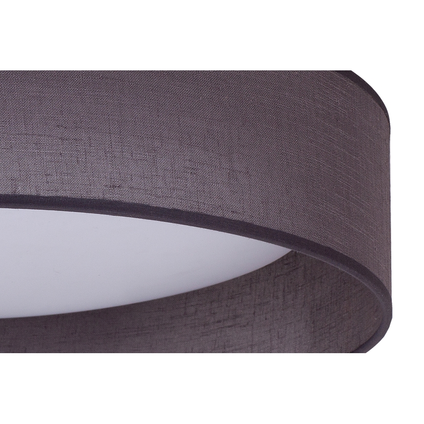 Duolla - LED taklampa ROLLER LED/24W/230V diameter 45 cm antracit