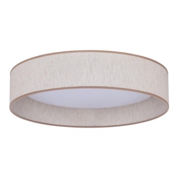 Duolla - LED taklampa ROLLER LED/24W/230V diameter 45 cm beige