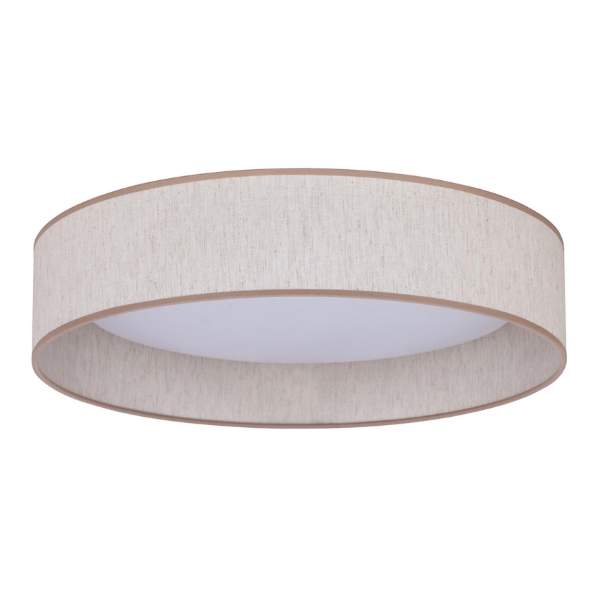 Duolla - LED taklampa ROLLER LED/24W/230V diameter 45 cm beige