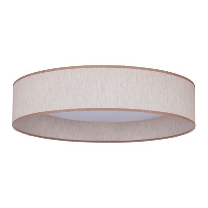Duolla - LED taklampa ROLLER LED/24W/230V diameter 45 cm beige