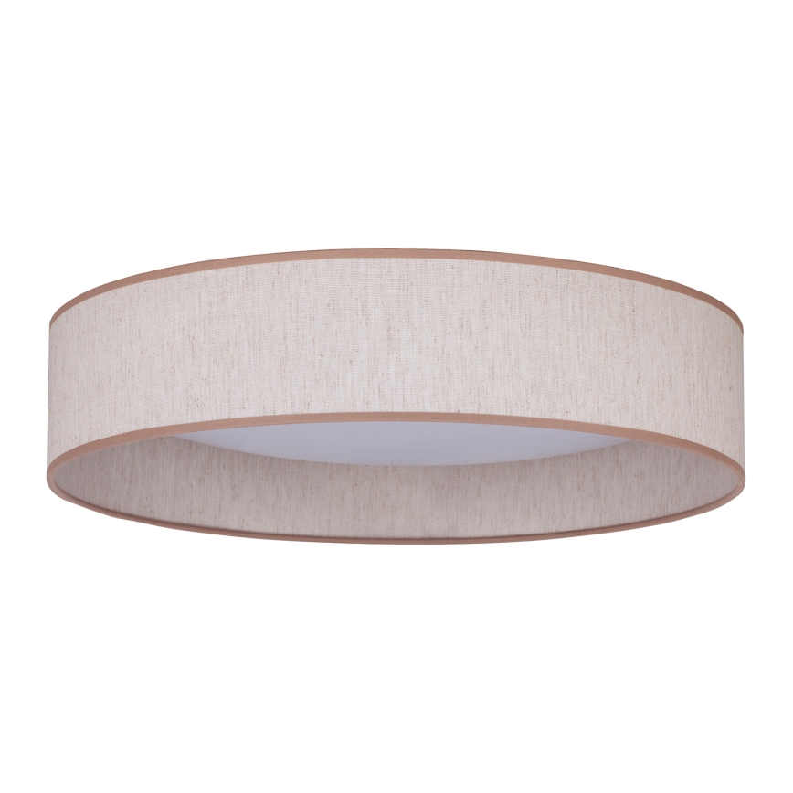 Duolla - LED taklampa ROLLER LED/24W/230V diameter 45 cm beige