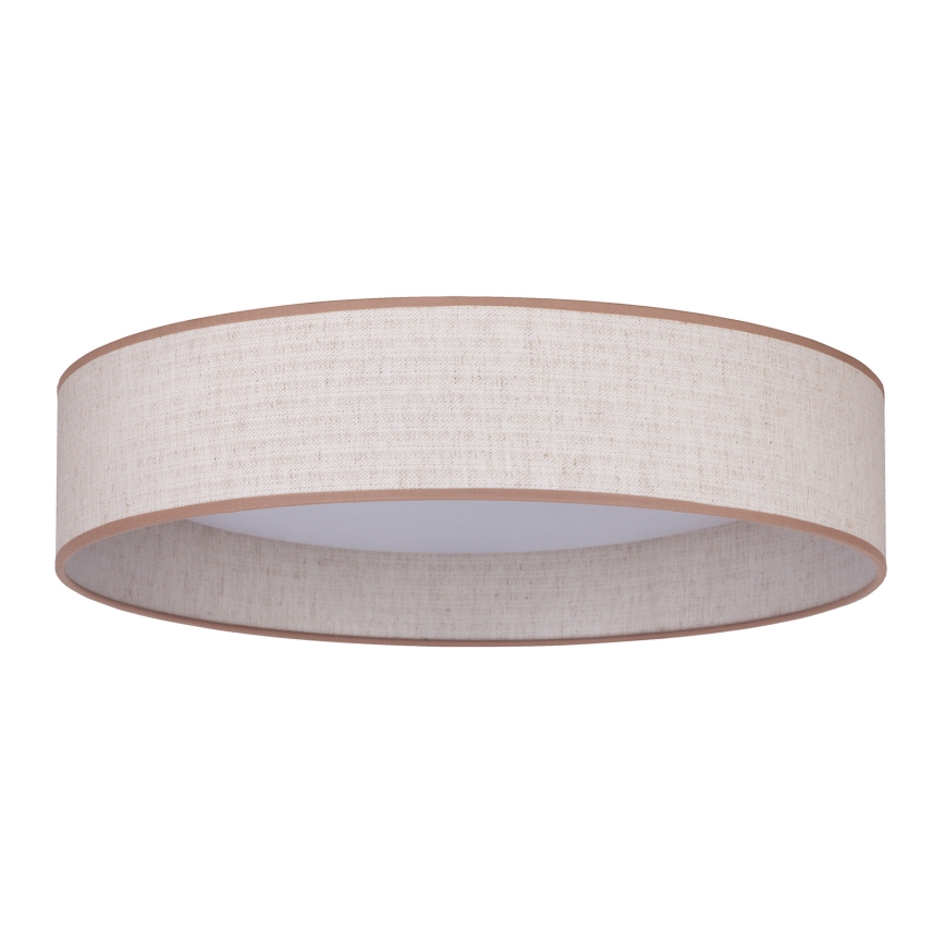 Duolla - LED taklampa ROLLER LED/24W/230V diameter 45 cm beige