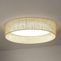 Duolla - LED taklampa ROLLER LED/24W/230V diameter 45 cm beige