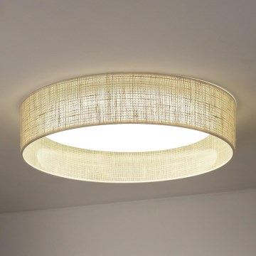 Duolla - LED taklampa ROLLER LED/24W/230V diameter 45 cm beige