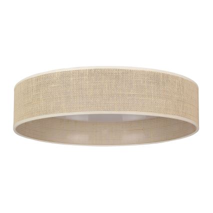 Duolla - LED taklampa ROLLER LED/24W/230V diameter 45 cm beige