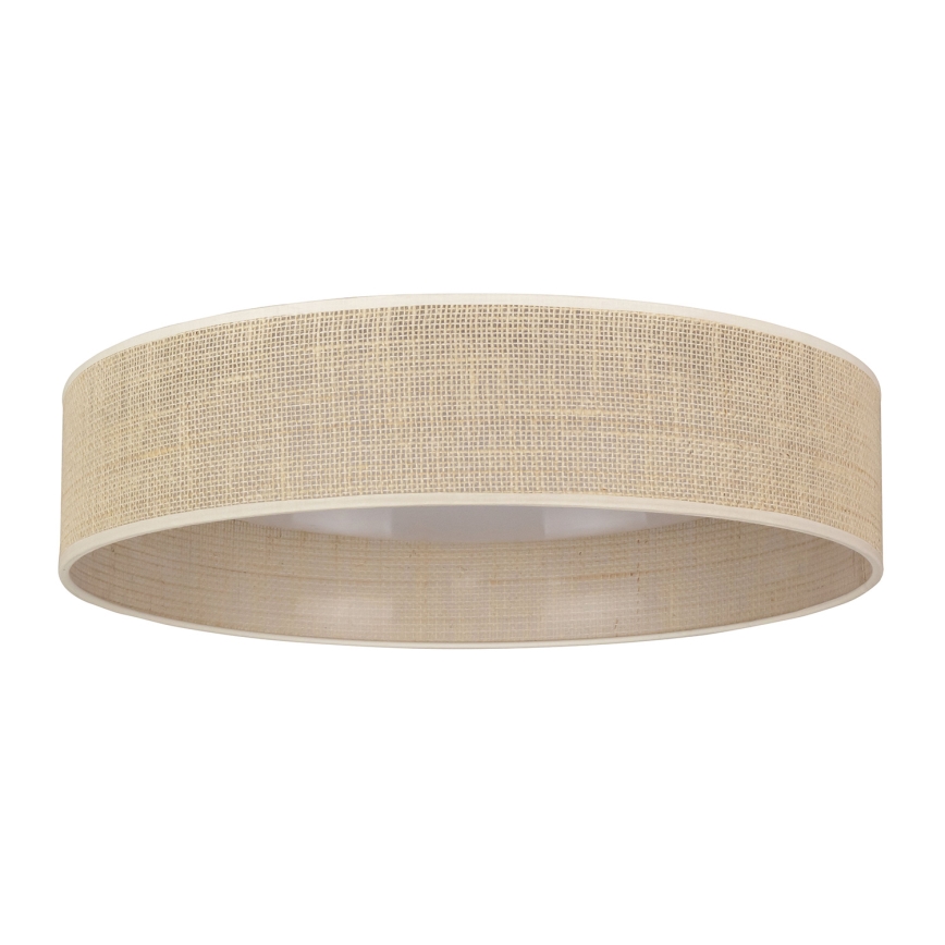 Duolla - LED taklampa ROLLER LED/24W/230V diameter 45 cm beige