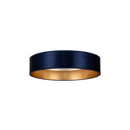 Duolla - LED taklampa ROLLER LED/24W/230V diameter 45 cm blå/guld