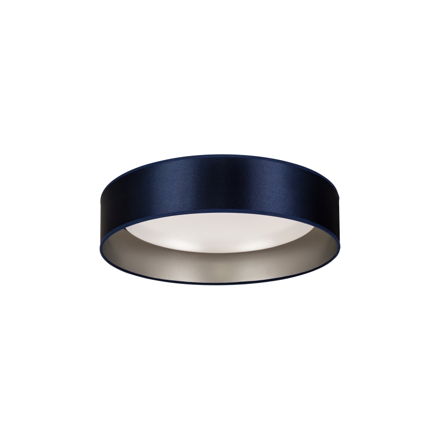 Duolla - LED taklampa ROLLER LED/24W/230V diameter 45 cm blå/silver