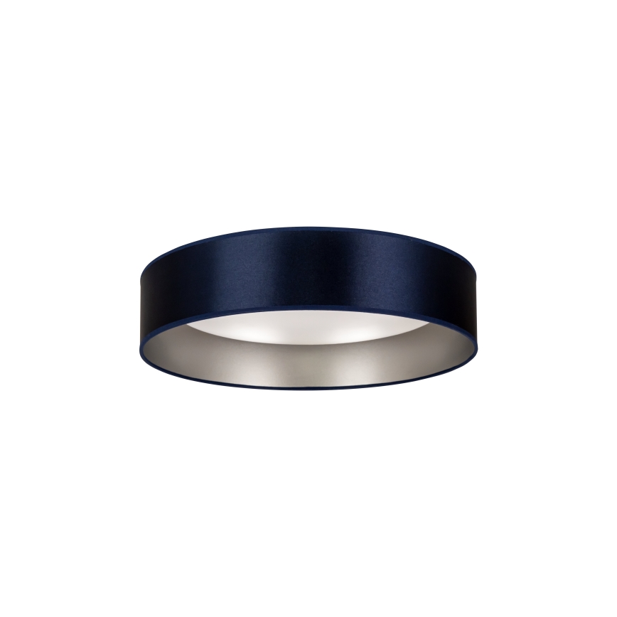 Duolla - LED taklampa ROLLER LED/24W/230V diameter 45 cm blå/silver