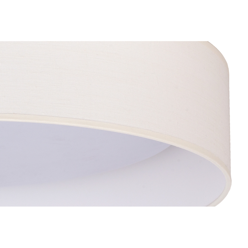 Duolla - LED taklampa ROLLER LED/24W/230V diameter 45 cm grädde