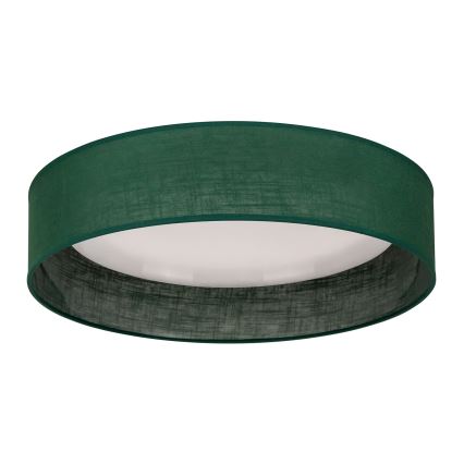Duolla - LED taklampa ROLLER LED/24W/230V diameter 45 cm grön
